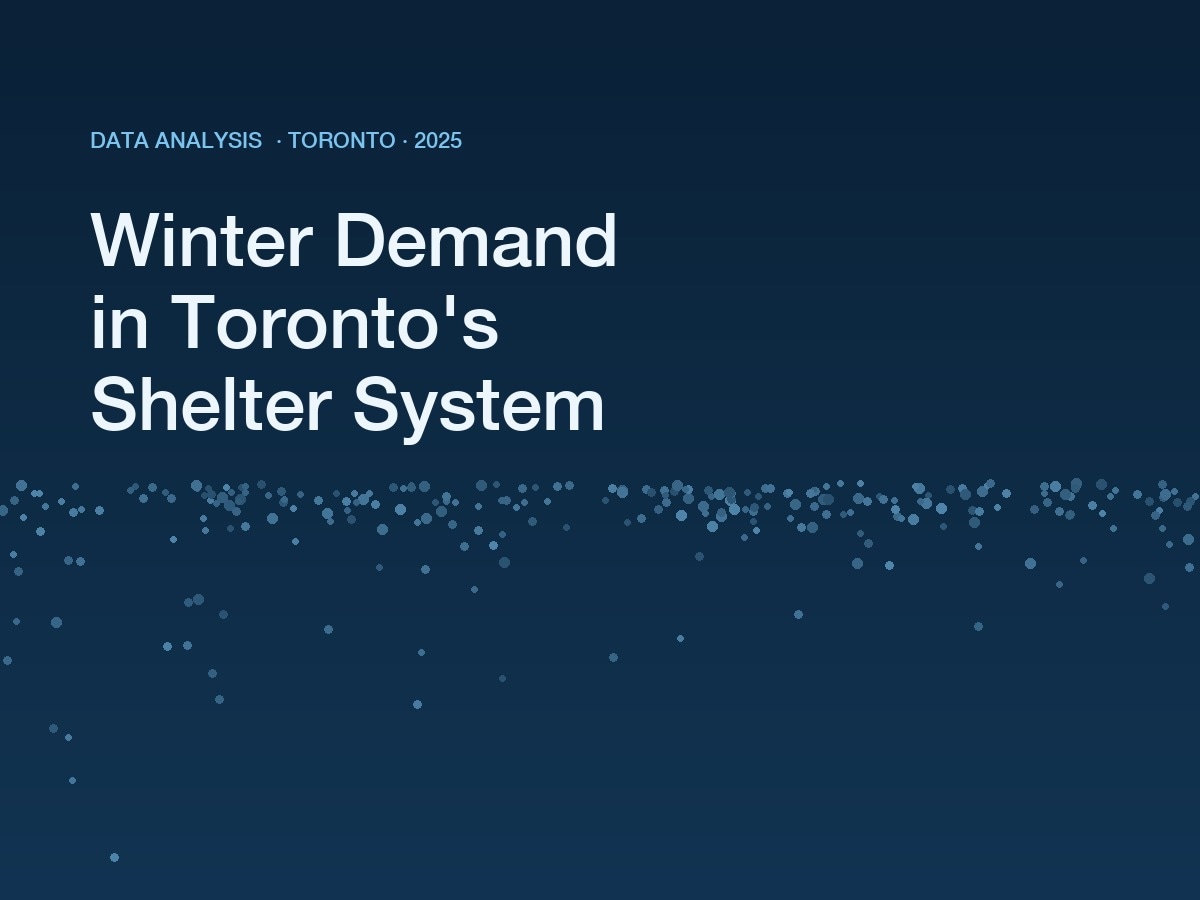 Winter Demand in Toronto's Shelter System